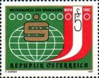 Austria - 1987 - World Convention of Savings Banks Vienna