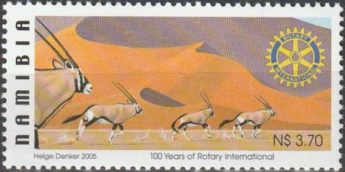 Namibia - 2005 - The 100th Anniversary of Rotary International