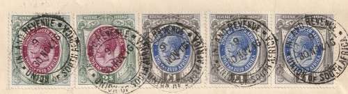 South Africa Union - 1916 - Revenue usage on Bond of Security
