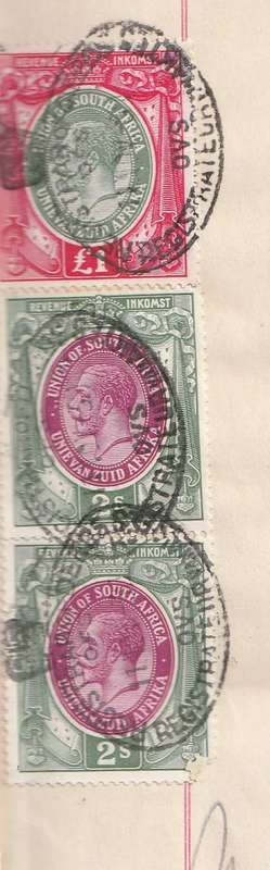 South Africa Union - 1930 - Revenue Usage on Morgage Bond