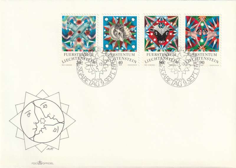 Lichtenstein - 1976 - Zodiac Signs