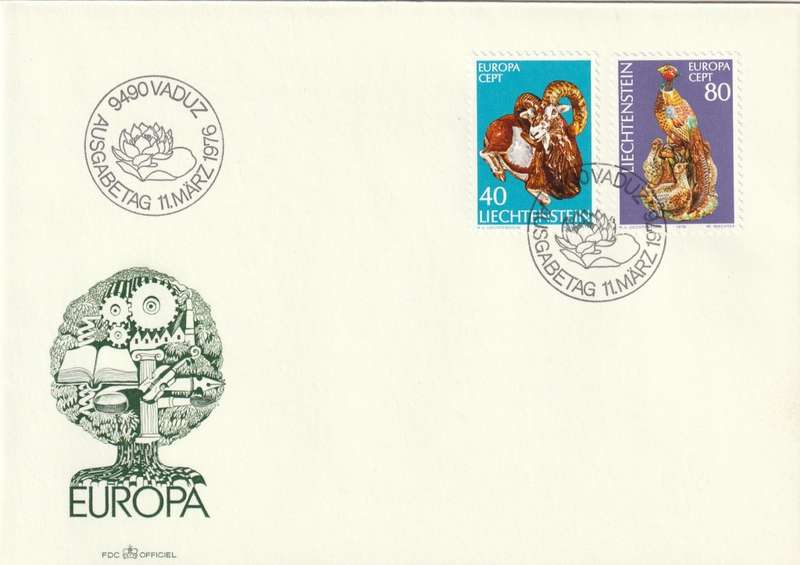 Lichtenstein - 1976 - EUROPA CEPT
