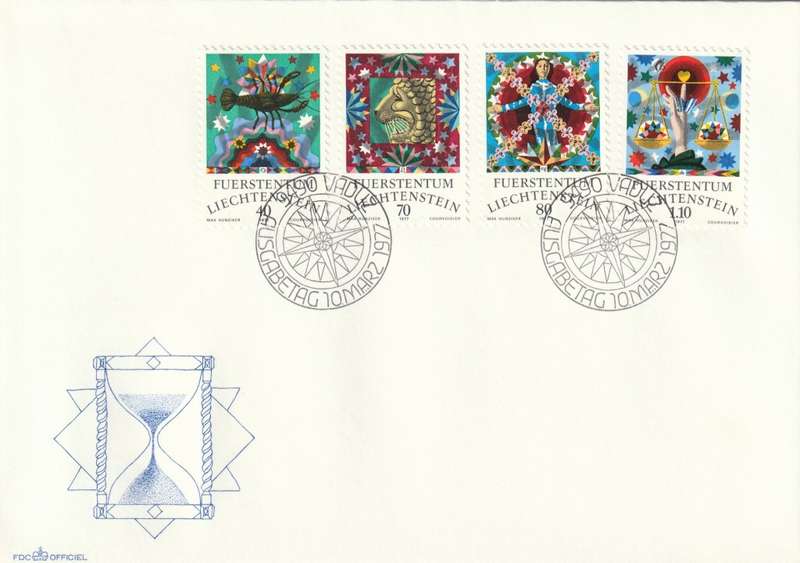 Lichtenstein - 1976 (1977) - Zodiac Signs