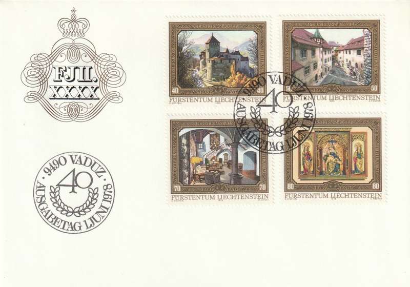 Lichtenstein - 1978 - Vaduz Castle Castles