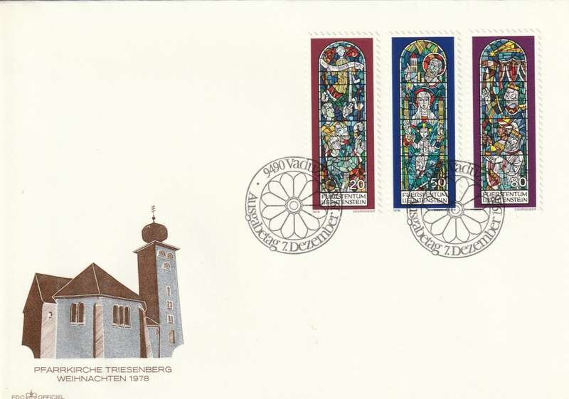 Lichtenstein - 1978 - Christmas Stained Glass Windows