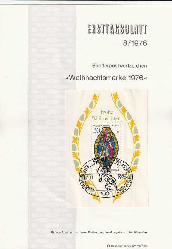 Germany - Berlin - 1976 - Christmas