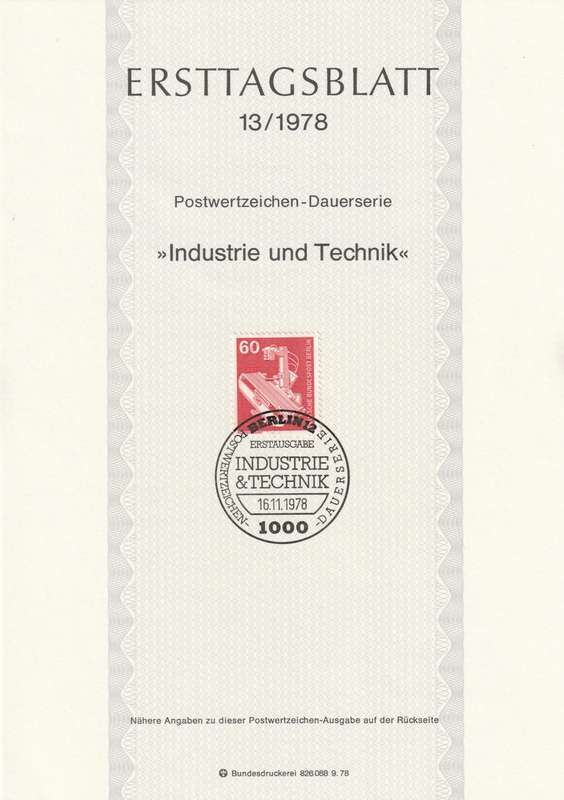 Germany - Berlin - 1979 - Definitive Industry and Technology