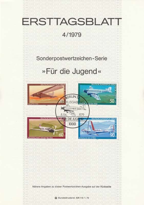 Germany - Berlin - 1979 - Aviation
