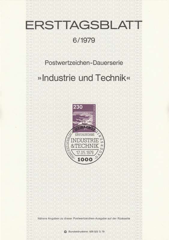 Germany - Berlin - 1979 - Definitive Industry and Technology