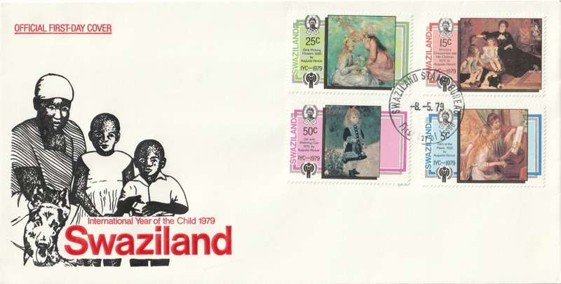 Swaziland - 1979 - International Year of the Child Renoir IYC