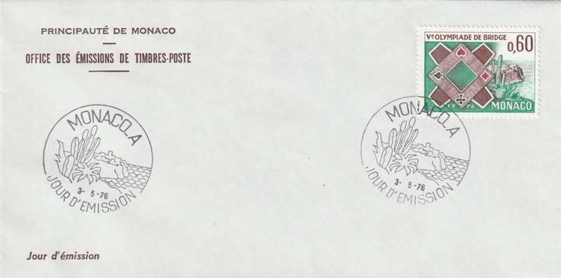 Monaco - 1976 - Fifth Bridge Olympiade Monte Carlo