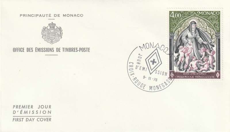 Monaco - 1976 (1969) - St. Louise de Marillac and children