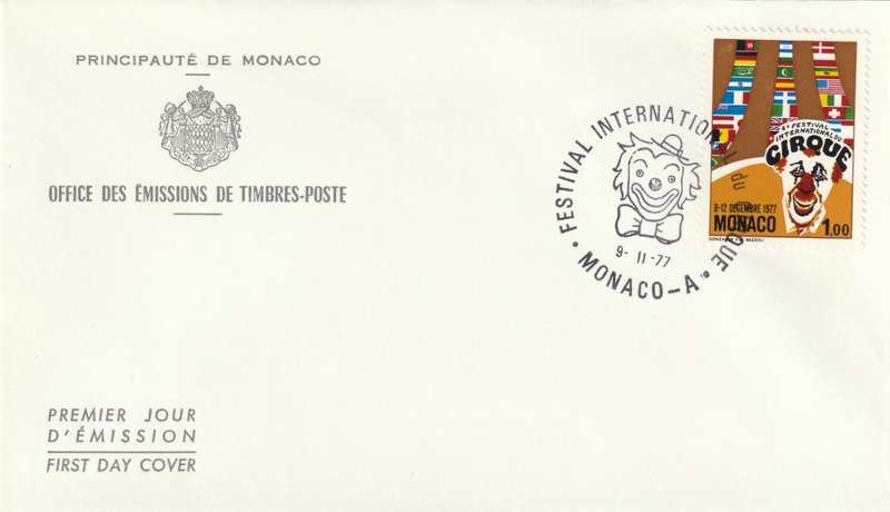 Monaco - 1977 - Fourth International Circus Festival