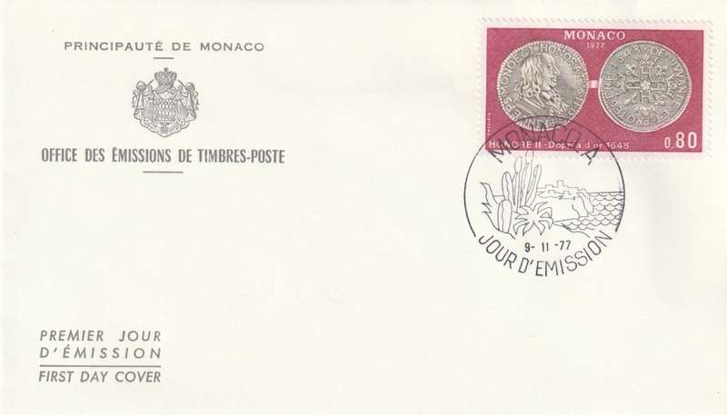 Monaco - 1977 (1975) - Coin Doubloon of Honore II coin