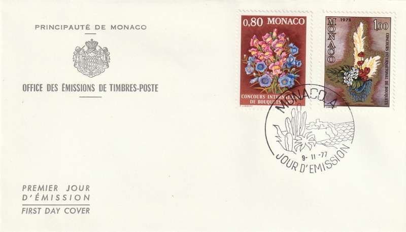Monaco - 1977 - International Flower Show Monte Carlo