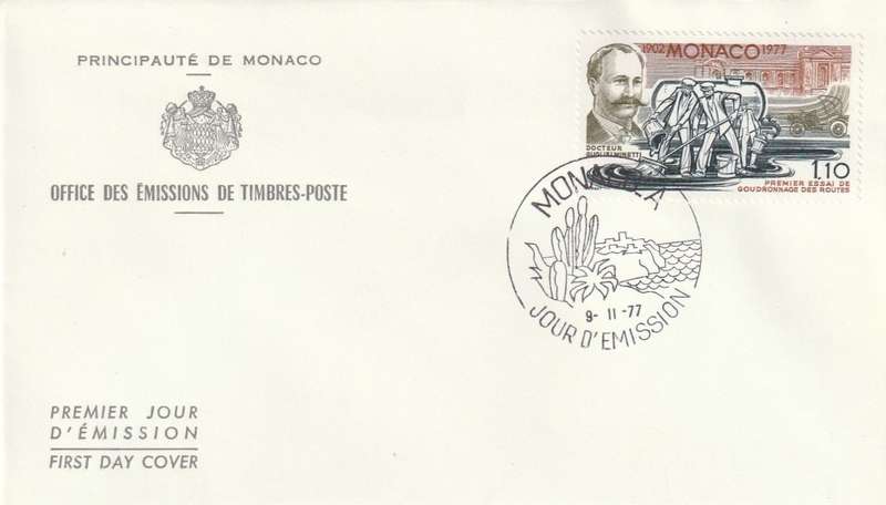 Monaco - 1977 - 75th anniversary of first tarred roads