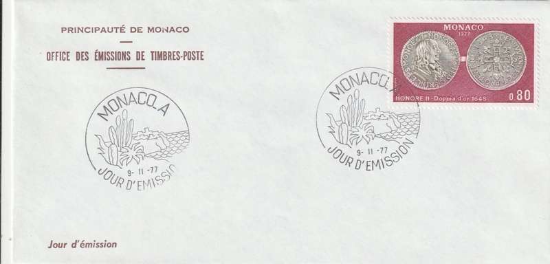 Monaco - 1977 (1975) - Coin Doubloon of Honore II coin