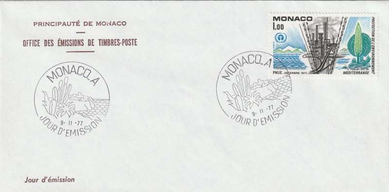 Monaco - 1977 - Protection of the Mediterranean