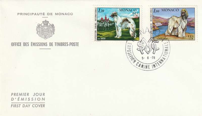 Monaco - 1978 - International Dog Show Monte Carlo
