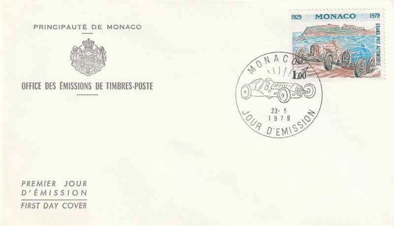 Monaco - 1979 - 50th anniversary of Grand Prix auto race Monte Carlo