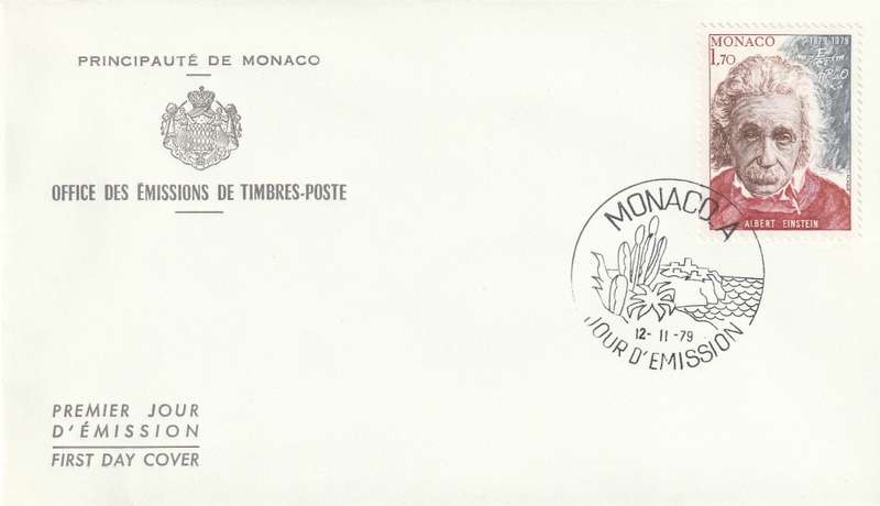 Monaco - 1979 - Albert Einstein theoretical physicist