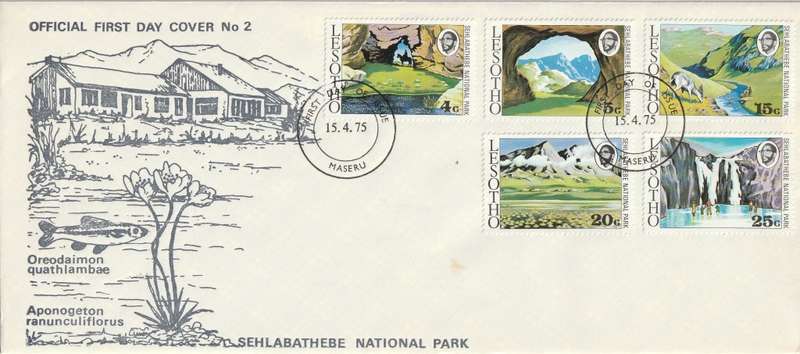 Lesotho - 1975 - Sehlabathebe National Park FDC