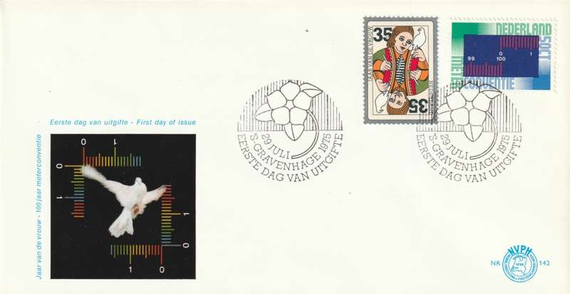 Netherlands - 1975 - International Woman`s Year Centenary International Meter Convention
