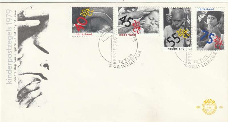 Netherlands - 1979 - Child Welfare - International Year of the Child IYC (2 covers)