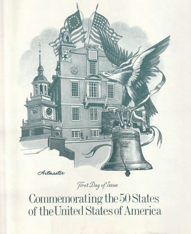 USA - 1976 - Flags of the 50 states folder