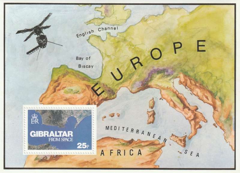 Gibraltar - 1978 - From Space