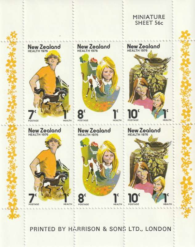 New Zealand - 1976 - Health Children on the farm