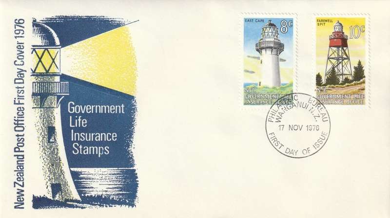 New Zealand - 1976 - Lighthouses