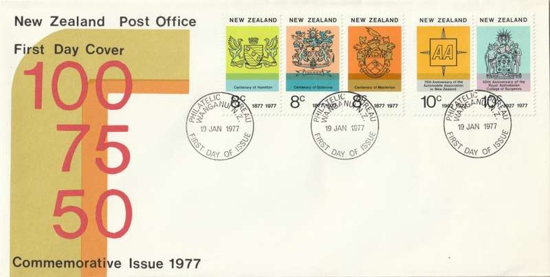 New Zealand - 1977 - Anniversaries