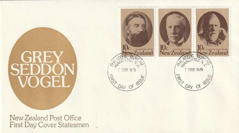 New Zealand - 1979 - 19th century NZ statesmen