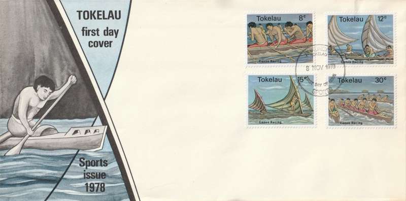 Tokelau - 1978 - Sports Canoe Racing
