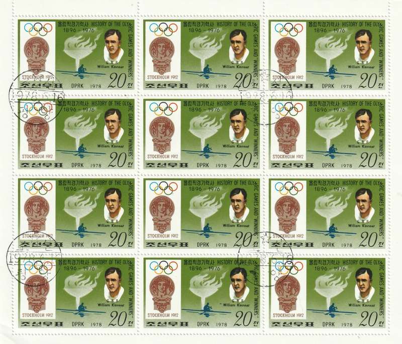 North Korea DPR - 1978 - History of Olympic Games and Winners