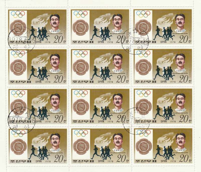 North Korea DPR - 1978 - History of Olympic Games and Winners