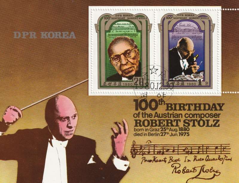 North Korea DPR - 1980 - Robert Stolz