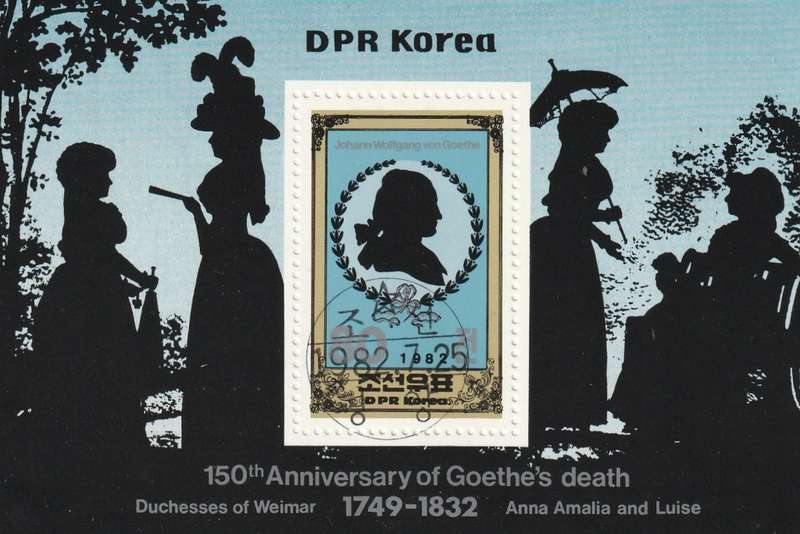 North Korea DPR - 1982 - Johann von Goethe