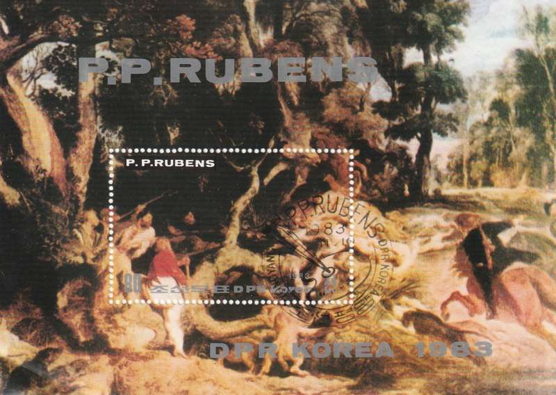 North Korea DPR - 1983 - Rubens