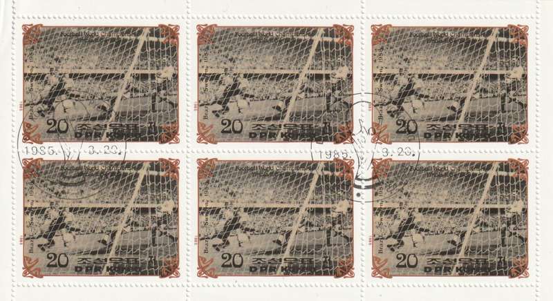 North Korea DPR - 1985 - World Cup Soccer 1954-1966