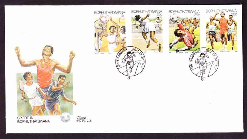 Bophuthatswana - 1987 - Sport Sports - First Day Cover - Small
