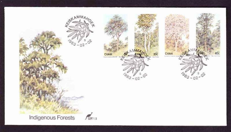 Ciskei - 1983 - Indigenous Forests Trees - First Day Cover - Small