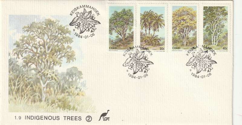 Ciskei - 1984 - Indigenous Trees - First Day Cover - Small