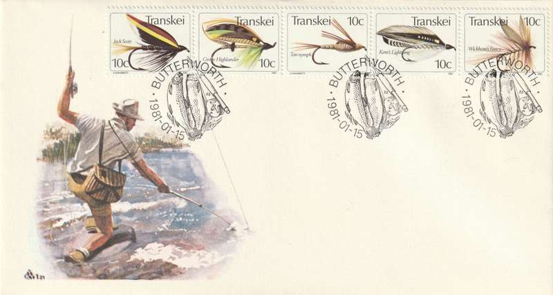Transkei - 1981 - Fishing Flies Angling - First Day Cover - Small