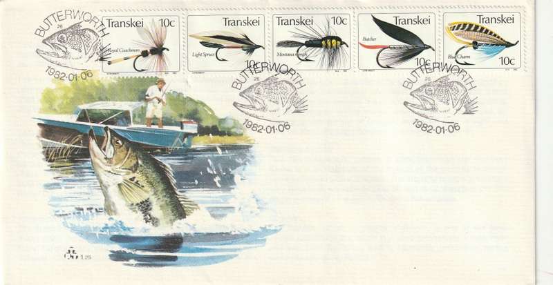 Transkei - 1982 - Fishing Flies Angling - First Day Cover - Small