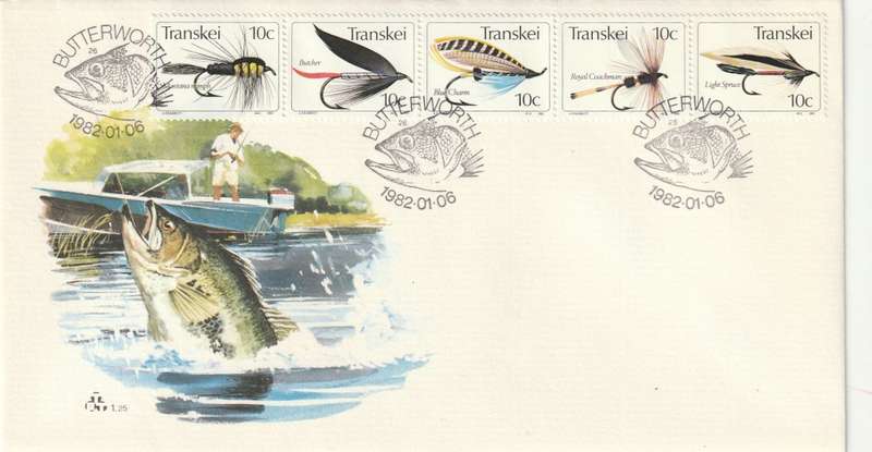 Transkei - 1982 - Fishing Flies Angling - First Day Cover - Small