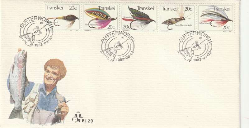 Transkei - 1983 - Fishing Flies Angling - First Day Cover - Small