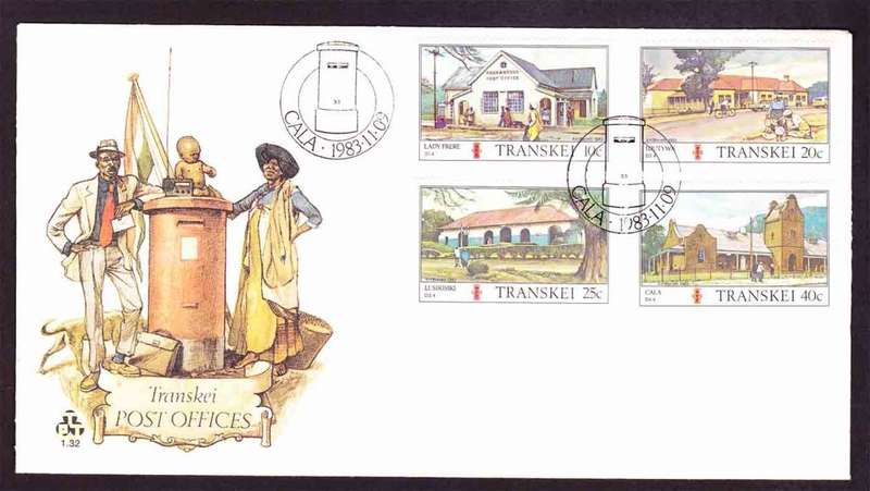 Transkei - 1983 - Post Offices - First Day Cover - Small