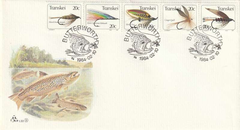 Transkei - 1984 - Fishing Flies Angling - First Day Cover - Small